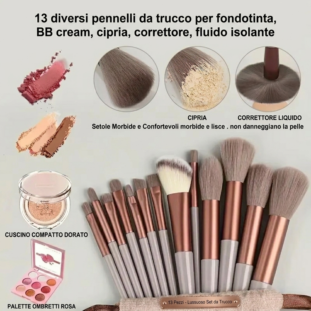 Grown™ - Set pennelli trucco